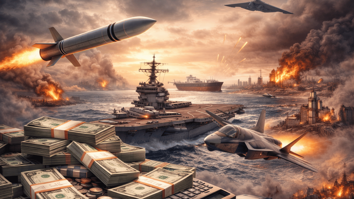 ईरान के साथ युद्ध में हर दिन कितना पैसा जला रहा है अमेरिका? मिसाइल से तेल तक, US पर बढ़ता खर्च का मीटर ईरान के साथ युद्ध में हर दिन कितना पैसा जला रहा है अमेरिका? मिसाइल से तेल तक, US पर बढ़ता खर्च का मीटर