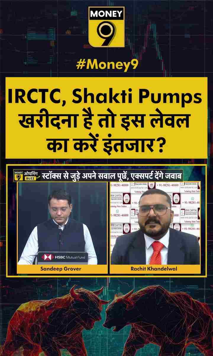 IRCTC, Shakti Pumps खरीदना है तो इस लेवल का करें इंतजार?