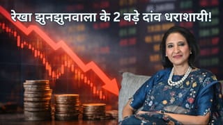 रेखा झुनझुनवाला के 2 बड़े दांव धराशायी, कभी बाजार के चमकते सितारे थे, अब 48% तक सस्ते हो गए ये शेयर