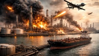 यूक्रेन के ड्रोन हमलों से हिला रूस, 40% तेल निर्यात ठप, ग्लोबल मार्केट में मची हलचल