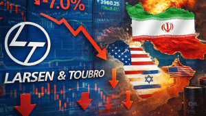 L&T के शेयरों में भूचाल, 7% से अधिक टूटा स्टॉक; मिडिल ईस्ट में बढ़ते तनाव से दबाव