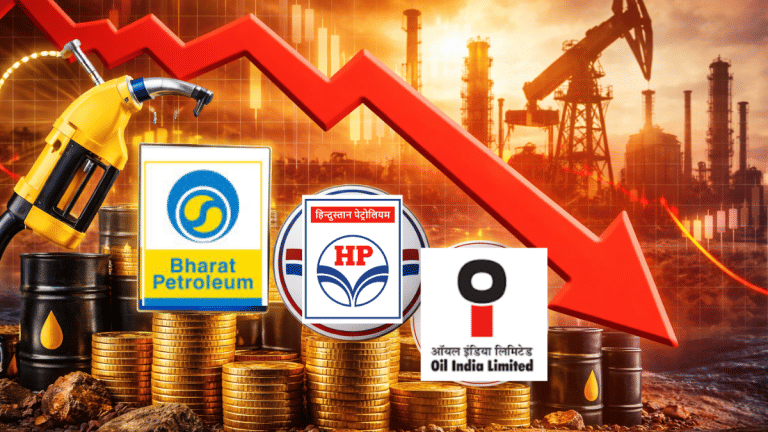 क्रूड की कीमतों ने एक बार फिर ऑयल स्टॉक्स को झकझोरा, HPCL, BPCL और IOC के शेयरों में गिरावट