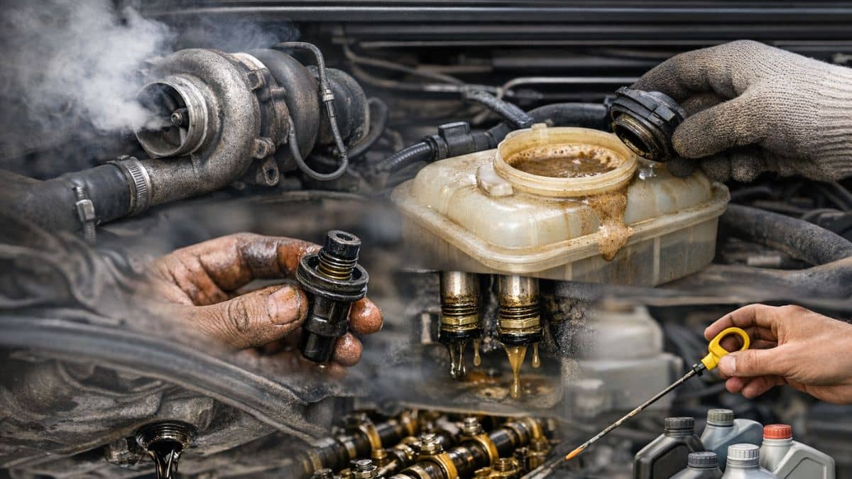 बार-बार कम हो रहा इंजन ऑयल, इन 5 वजहों को अक्सर नजरअंदाज कर देते हैं लोग; जानें सही इलाज बार-बार कम हो रहा इंजन ऑयल, इन 5 वजहों को अक्सर नजरअंदाज कर देते हैं लोग; जानें सही इलाज