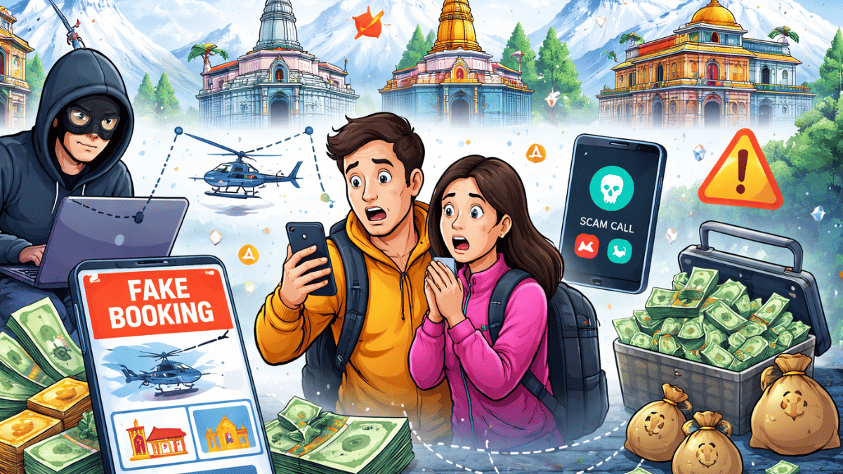 चार धाम यात्रा के नाम पर हो रही ठगी, चेतावनी जारी, जानें कैसे रहें जालसाजों से सेफ चार धाम यात्रा के नाम पर हो रही ठगी, चेतावनी जारी, जानें कैसे रहें जालसाजों से सेफ