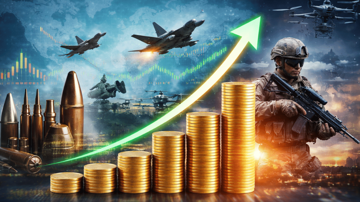 इन 4 डिफेंस कंपनियों पर रखें नजर, ऑर्डर बुक ₹21000 करोड़ के पार, 2785% तक रिटर्न, 52-वीक हाई से 44% तक टूटे शेयर इन 4 डिफेंस कंपनियों पर रखें नजर, ऑर्डर बुक ₹21000 करोड़ के पार, 2785% तक रिटर्न, 52-वीक हाई से 44% तक टूटे शेयर