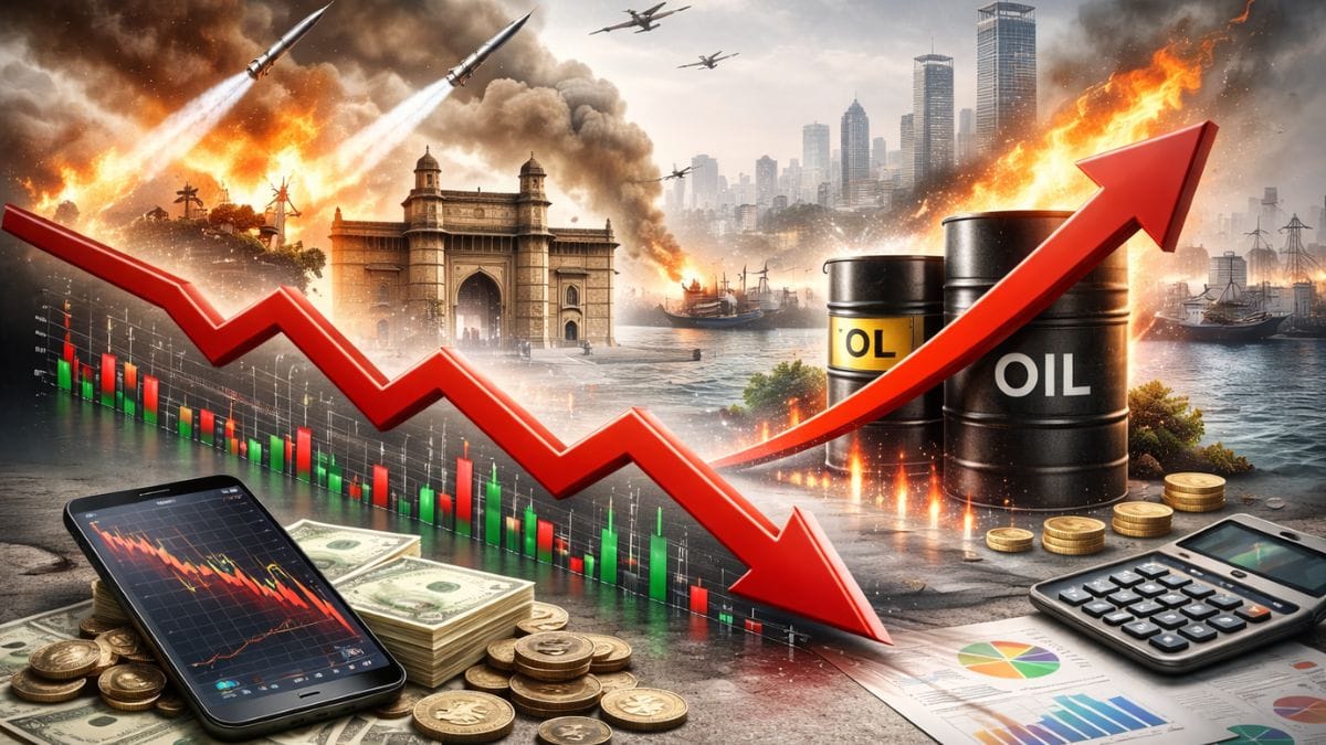 वेस्ट एशिया तनाव से निवेशक डरे, पांच दिनों में ₹19 लाख करोड़ का हुआ नुकसान, सेंसेक्स-निफ्टी बेहाल!