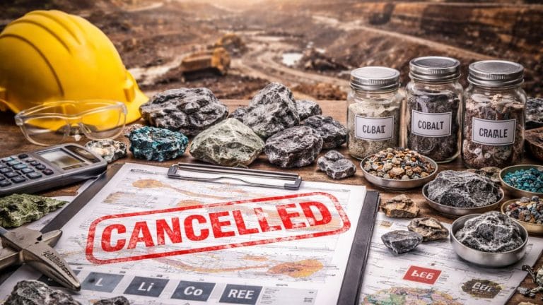 11 क्रिटिकल मिनरल ब्लॉक्स की नीलामी रद्द, नहीं मिलीं ज्‍यादा बोलियां, सरकार के मिशन को झटका