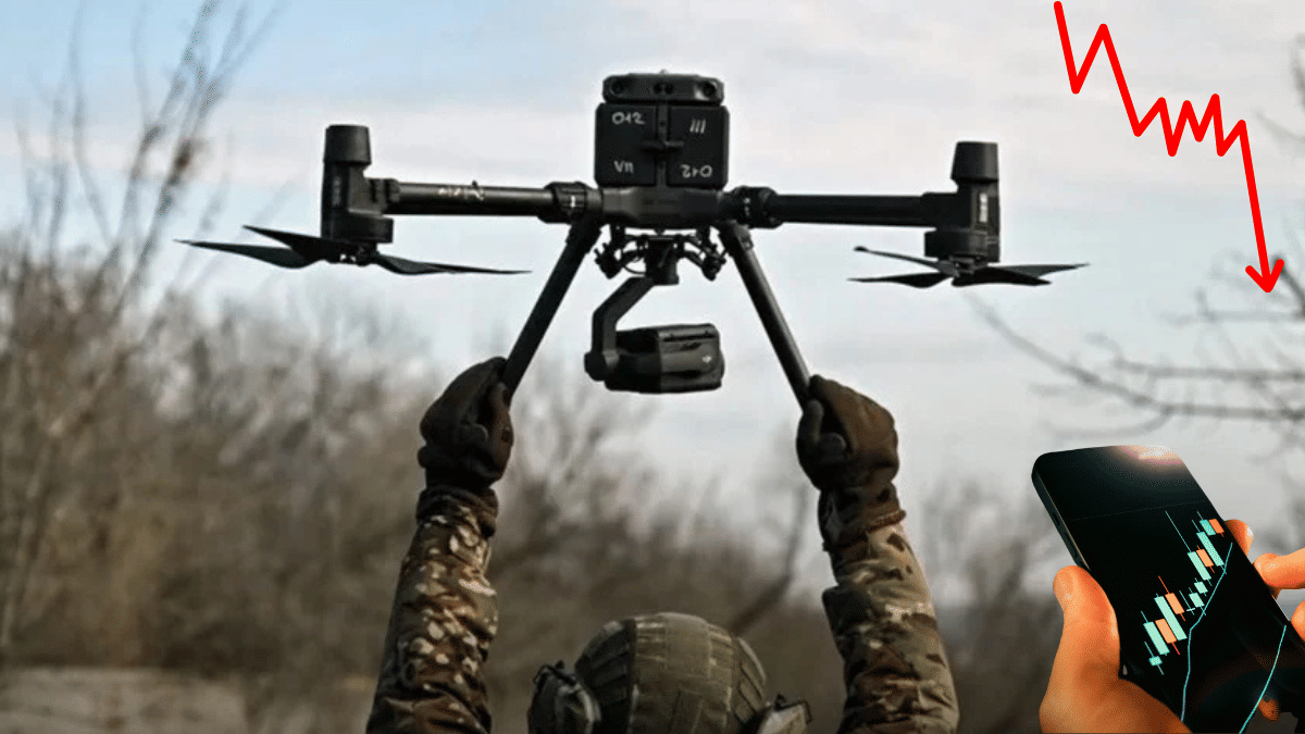 USA-ईरान युद्ध के बीच क्रैश हुए ड्रोन स्टॉक, 5% तक की बड़ी गिरावट