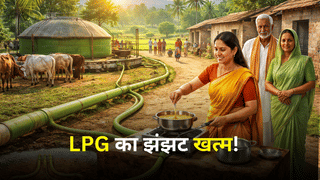 LPG संकट में चमका UP का यह गांव, नहीं करते सिलेंडर का इस्तेमाल, खुद बनाते हैं गैस, ₹400 में बनाते हैं महीने भर खाना