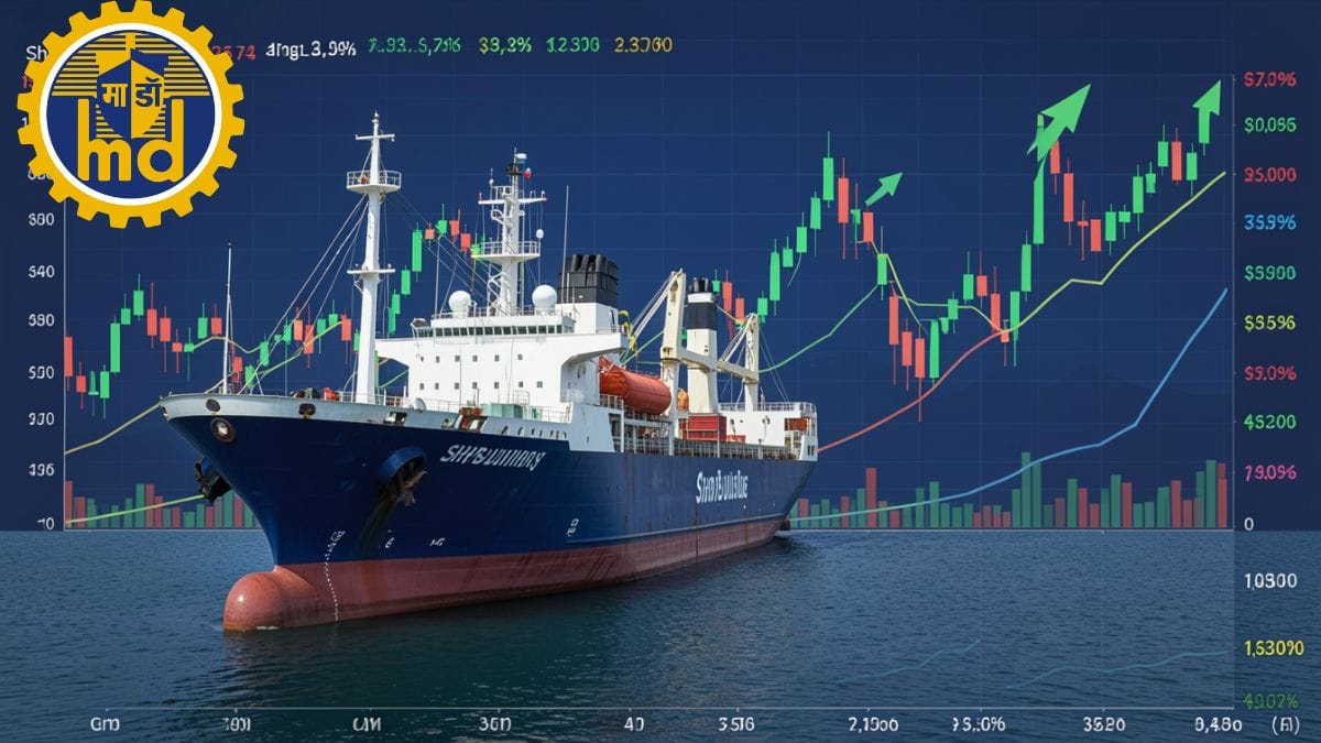 PSU शिपबिल्डिंग कंपनी ने खरीदी श्रीलंका की सबसे बड़ी यूनिट, 1 हफ्ते में 9% उछाल, 52 वीक हाई से 45% नीचे, खरीद का मौका?