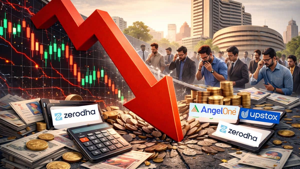 शेयर बाजार से उठा भरोसा! NSE में घटे 35 लाख एक्टिव निवेशक, Zerodha, Angel One समेत इन ब्रोकर्स को तगड़ा झटका शेयर बाजार से उठा भरोसा! NSE में घटे 35 लाख एक्टिव निवेशक, Zerodha, Angel One समेत इन ब्रोकर्स को तगड़ा झटका
