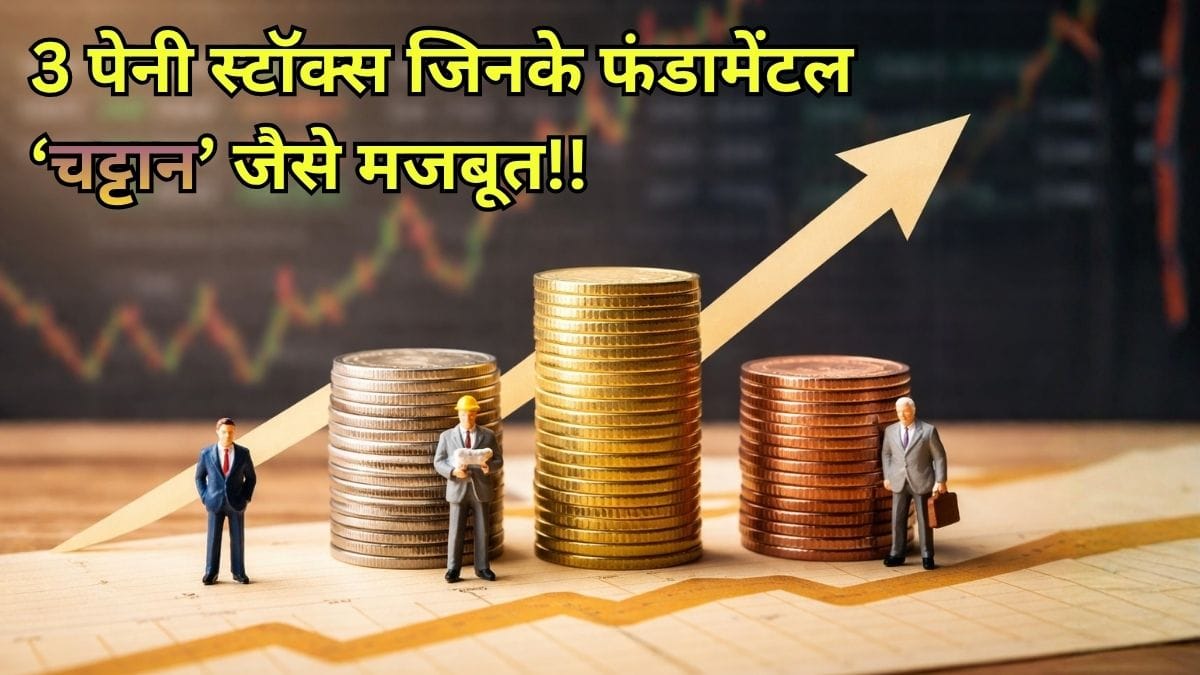 चट्टान जैसे मजबूत फंडामेंटल वाले 3 पेनी स्टॉक्स! कर्ज मुक्त है कंपनियां, एक नवरत्न, दूसरी ₹30 से भी कम