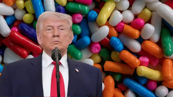 फार्मा कंपनियों पर Trump की सख्ती! ब्रांडेड दवाओं पर 100% टैरिफ का ऐलान, कंपनियों के सामने रखीं ये खास शर्तें फार्मा कंपनियों पर Trump की सख्ती! ब्रांडेड दवाओं पर 100% टैरिफ का ऐलान, कंपनियों के सामने रखीं ये खास शर्तें