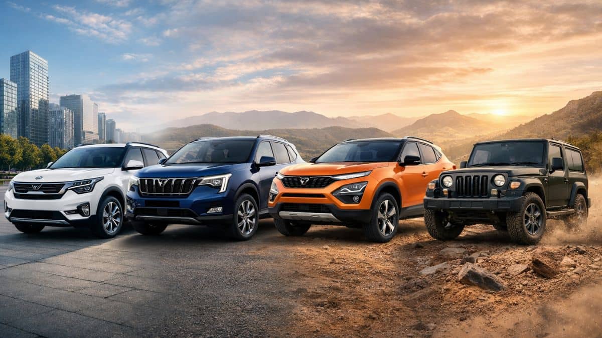 कॉम्पैक्ट से लाइफस्टाइल तक, कौन-सी SUV है आपके लिए परफेक्ट मैच; खरीदने से पहले जानें फर्क कॉम्पैक्ट से लाइफस्टाइल तक, कौन-सी SUV है आपके लिए परफेक्ट मैच; खरीदने से पहले जानें फर्क