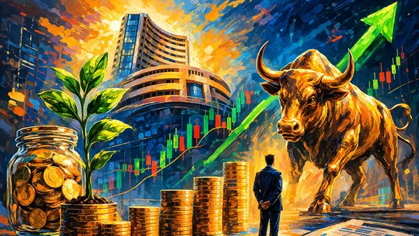 ₹4.13 लाख करोड़ का उछाल! इस हफ्ते HDFC Bank और ICICI Bank बने टॉप गेनर, Sensex 4,230 अंक चढ़ा ₹4.13 लाख करोड़ का उछाल! इस हफ्ते HDFC Bank और ICICI Bank बने टॉप गेनर, Sensex 4,230 अंक चढ़ा