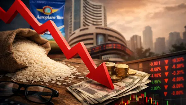 Aeroplane Rice के IPO ने उड़ान से पहले ही लगाया गोता, 5 दिन में 42% टूटा, निवेशकों की निकाल दी हवा! Aeroplane Rice के IPO ने उड़ान से पहले ही लगाया गोता, 5 दिन में 42% टूटा, निवेशकों की निकाल दी हवा!
