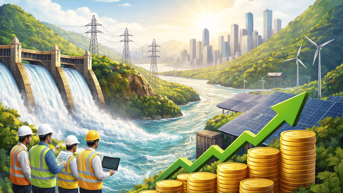 पानी से बिजली बनाने वाली इन 2 कंपनियों पर रखें नजर, मजबूत है ग्रोथ प्लान, 5 साल में 220% तक उछले शेयर पानी से बिजली बनाने वाली इन 2 कंपनियों पर रखें नजर, मजबूत है ग्रोथ प्लान, 5 साल में 220% तक उछले शेयर