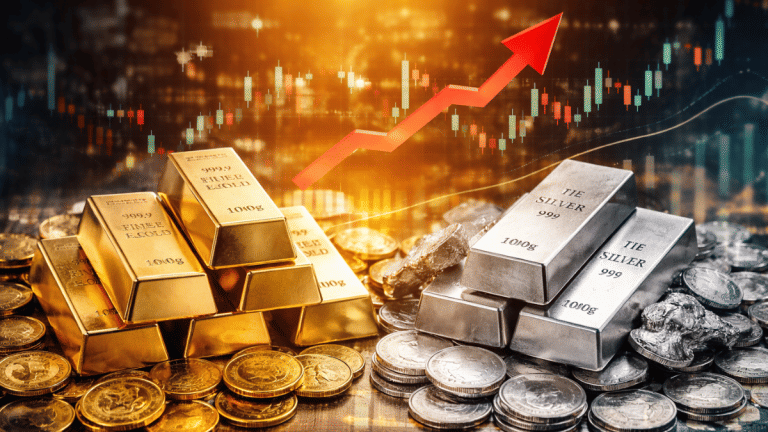 सोना-चांदी में गिरावट, गोल्ड ₹1.60 लाख के नीचे, Silver में भी डिप; जानें आपके शहर में 20-22-24k का क्या है रेट