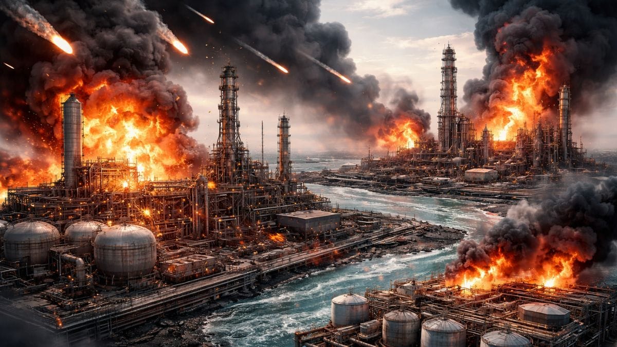 ईरान का बड़ा हमला! UAE के गैस प्लांट और कुवैत रिफाइनरी पर वार, गहराया वैश्विक ऊर्जा संकट