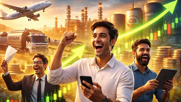 10% तक उछले शेयर! तेल 16% गिरा तो IndiGo, RIL, BPCL समेत कई दिग्गज स्टॉक्स दौड़े, देखें मेगा गेनर्स की लिस्ट 10% तक उछले शेयर! तेल 16% गिरा तो IndiGo, RIL, BPCL समेत कई दिग्गज स्टॉक्स दौड़े, देखें मेगा गेनर्स की लिस्ट