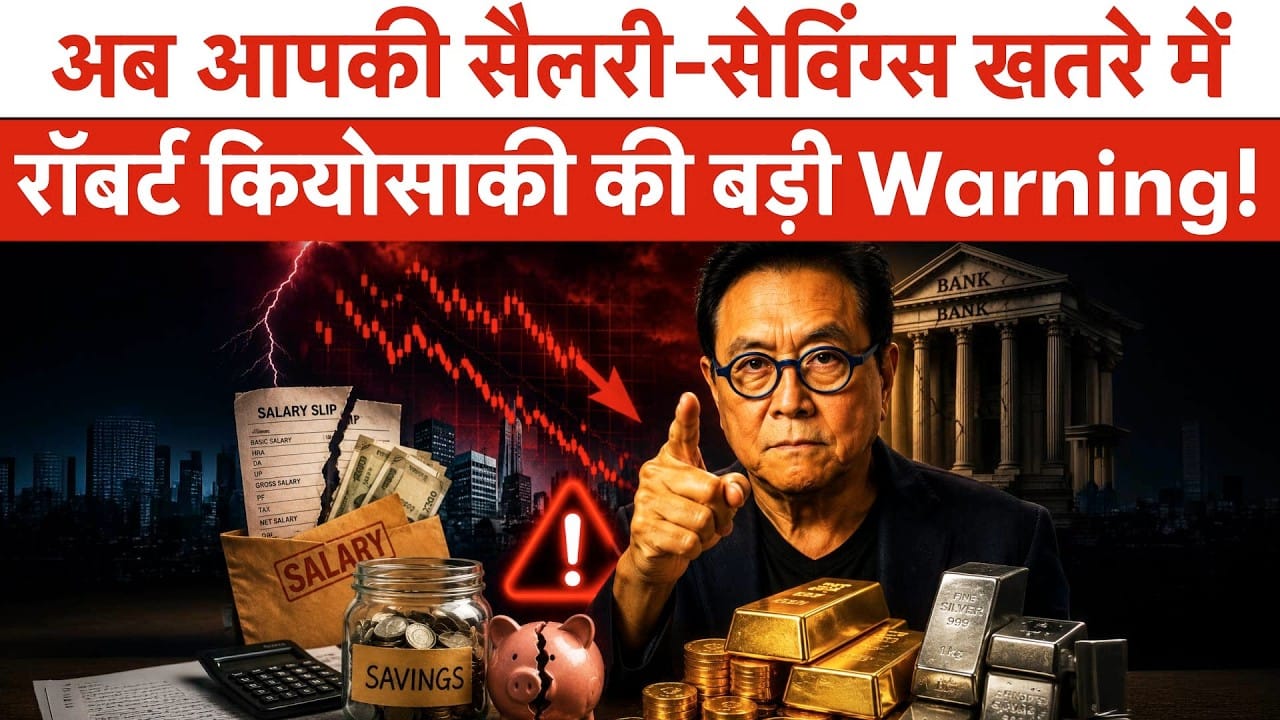 Robert Kiyosaki BIG Warning, डूब जाएगा आपका पैसा? Gold Silver ही बनेगा सहारा?