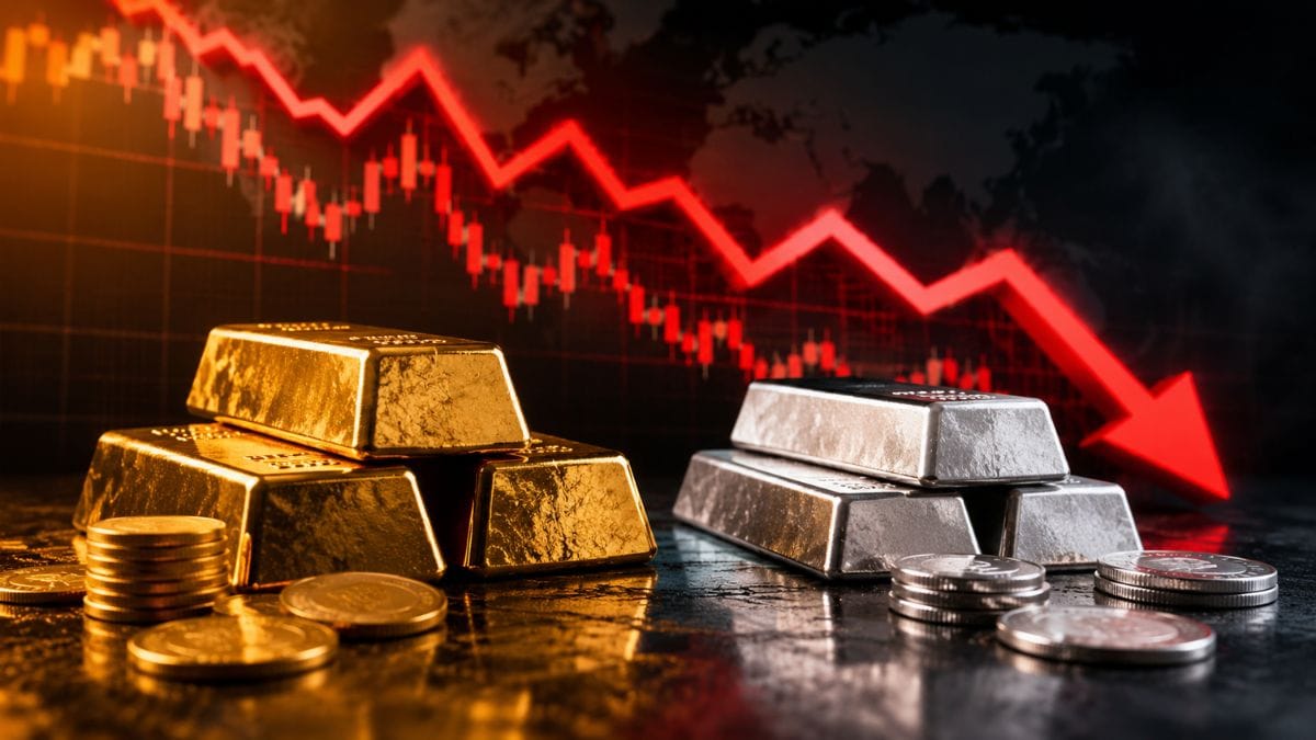 Gold-Silver Crash: जून तिमाही में सोना 12% और चांदी 17.6% फिसली, 4 साल के सबसे खराब दौर में सिल्वर