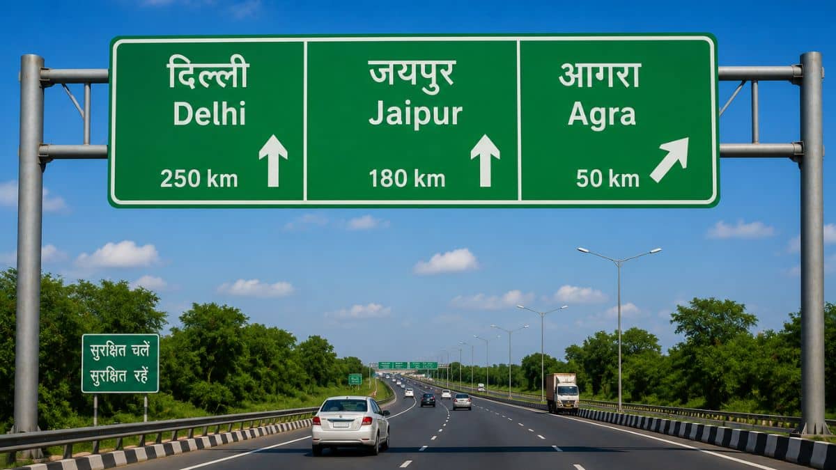 लाल या पीला नहीं, आखिर हाईवे के साइनबोर्ड के लिए हरा रंग ही क्यों चुना गया? जानें वजह लाल या पीला नहीं, आखिर हाईवे के साइनबोर्ड के लिए हरा रंग ही क्यों चुना गया? जानें वजह