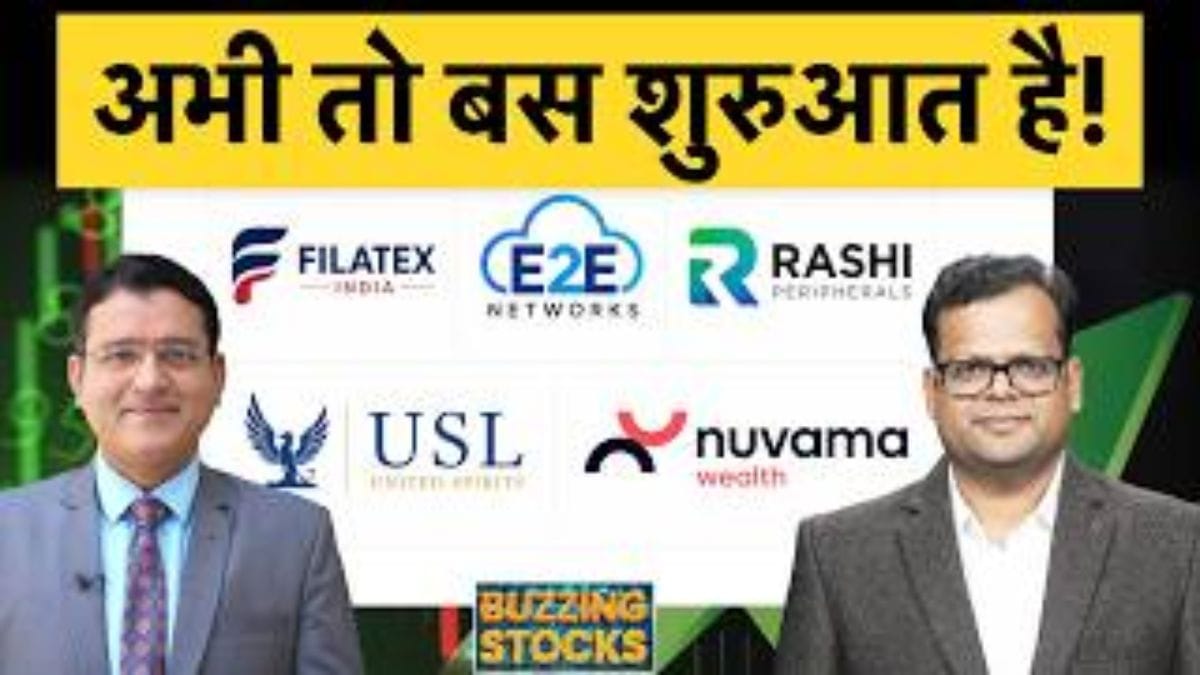 Adani Group, ABDL, United Spirits, Nuvama Wealth, Rashi Peripheral, Filatex में क्या करें?