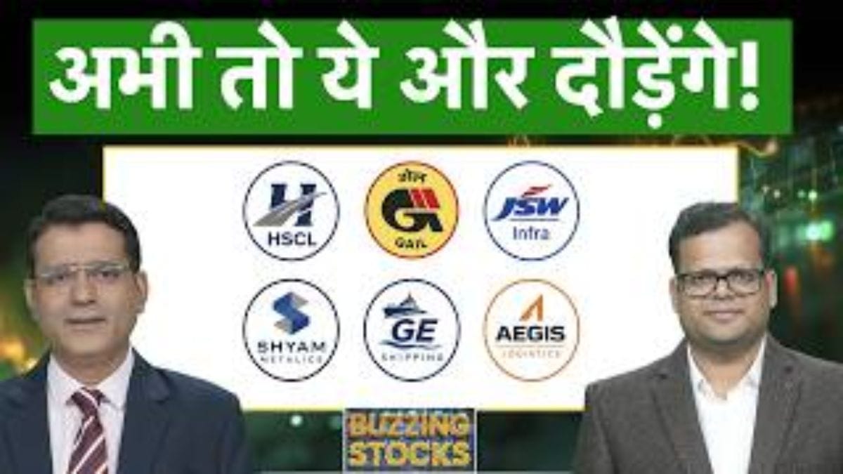 GAIL, ITC Hotels, Suzlon, JSW Infra, Vedanta, Supreme Petro, Saregama, HSCL में क्या करें?