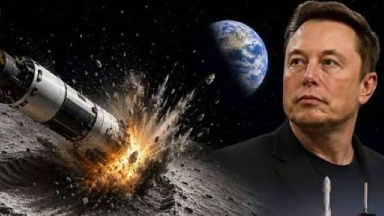 चांद पर गिरा SpaceX का पुराना रॉकेट, वैज्ञानिकों को मिला बड़ा मौका चांद पर गिरा SpaceX का पुराना रॉकेट, वैज्ञानिकों को मिला बड़ा मौका