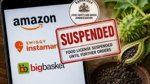 Amazon, Swiggy Instamart और BigBasket के फूड लाइसेंस सस्पेंड, प्लेटफॉर्म पर बिक रहा था धतूरा