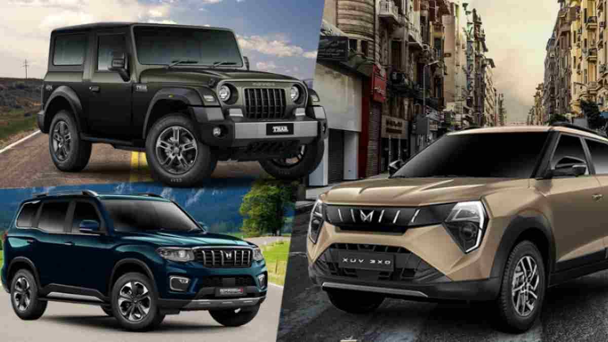 Scorpio, Thar या XUV 3XO, जुलाई में Mahindra की कौन सी गाड़ी बिकी सबसे ज्यादा? यहां है जवाब Scorpio, Thar या XUV 3XO, जुलाई में Mahindra की कौन सी गाड़ी बिकी सबसे ज्यादा? यहां है जवाब