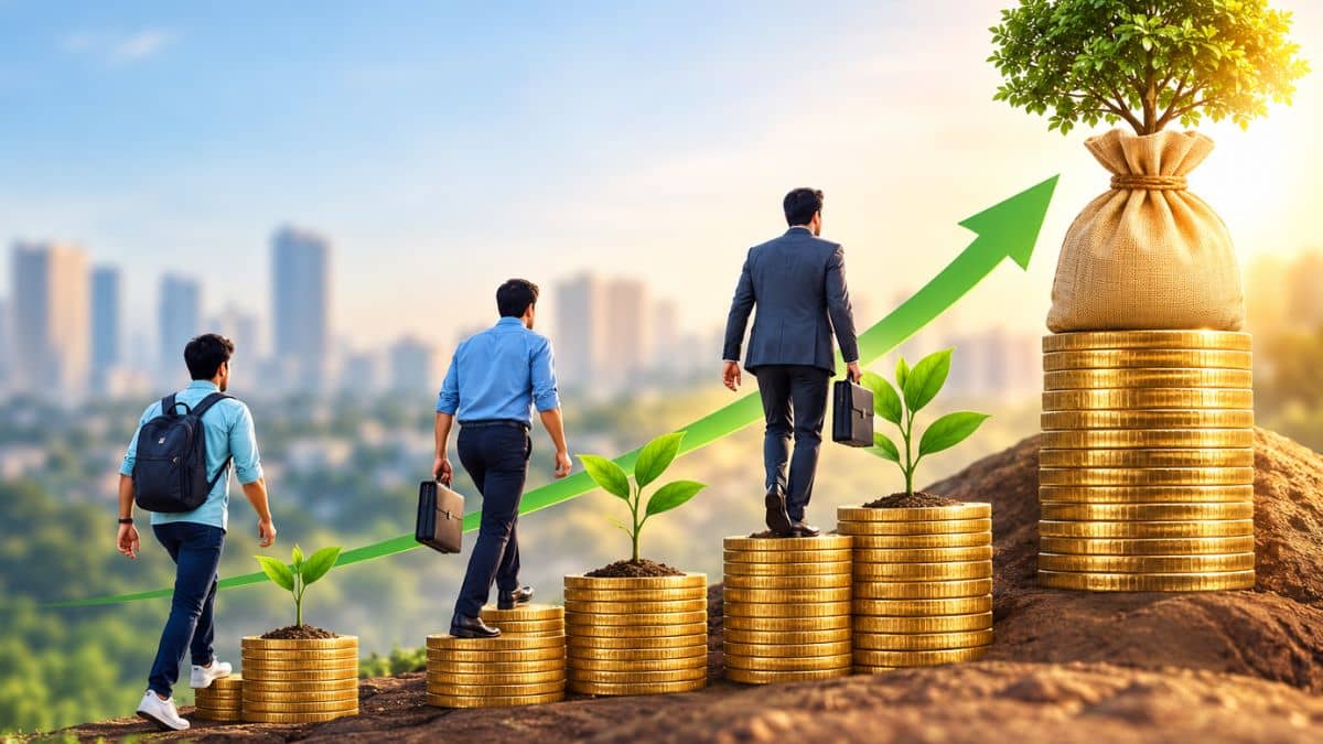 बनाना है ₹1 करोड़ का फंड! 30, 35 या 40 की उम्र में इतने रुपये से शुरू करें निवेश, 50 तक ऐसे पूरा होगा लक्ष्य बनाना है ₹1 करोड़ का फंड! 30, 35 या 40 की उम्र में इतने रुपये से शुरू करें निवेश, 50 तक ऐसे पूरा होगा लक्ष्य