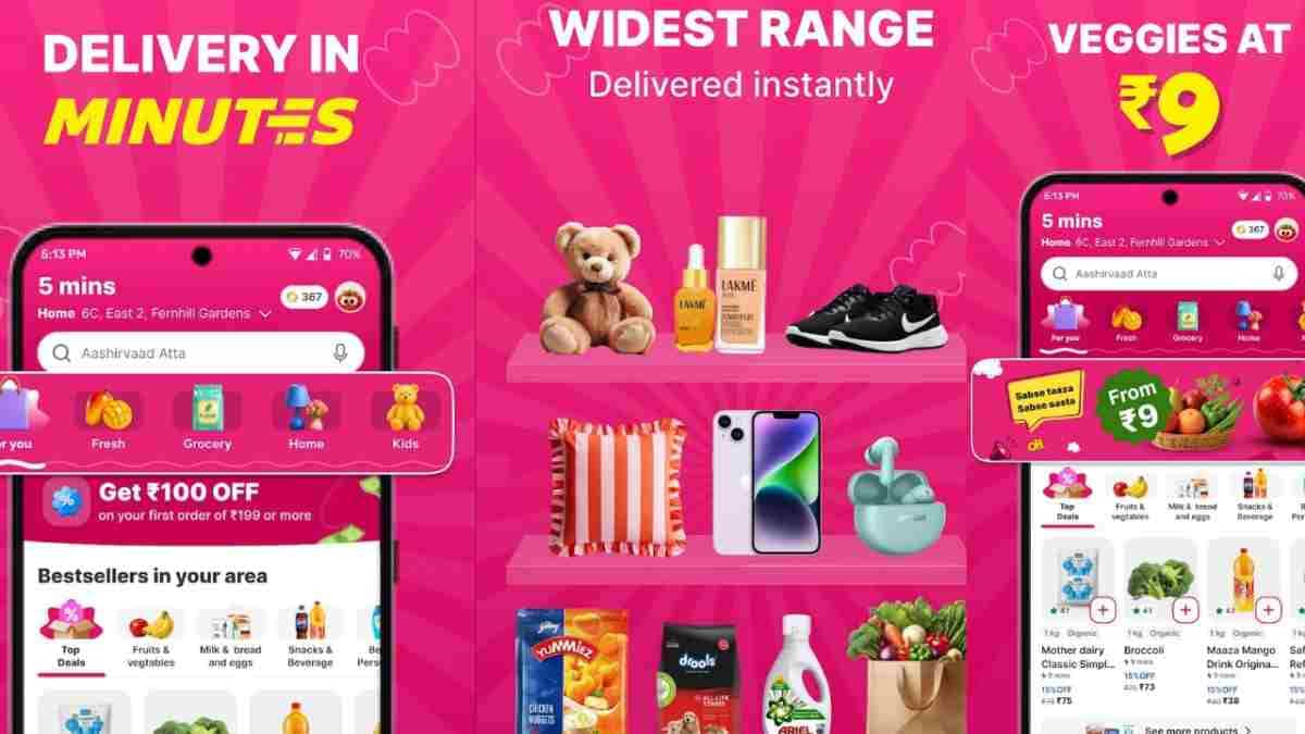लॉन्च हुआ Flipkart Minutes ऐप, राशन से वॉच तक, 10 मिनट में मिलेगा सबकुछ, Zepto-Blinkit को टक्कर! लॉन्च हुआ Flipkart Minutes ऐप, राशन से वॉच तक, 10 मिनट में मिलेगा सबकुछ, Zepto-Blinkit को टक्कर!