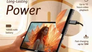 10000mAh बैटरी, 12.2 इंच डिस्प्ले और स्टायलस सपोर्ट, लॉन्च हुआ Acer Iconia Tab 12 5G