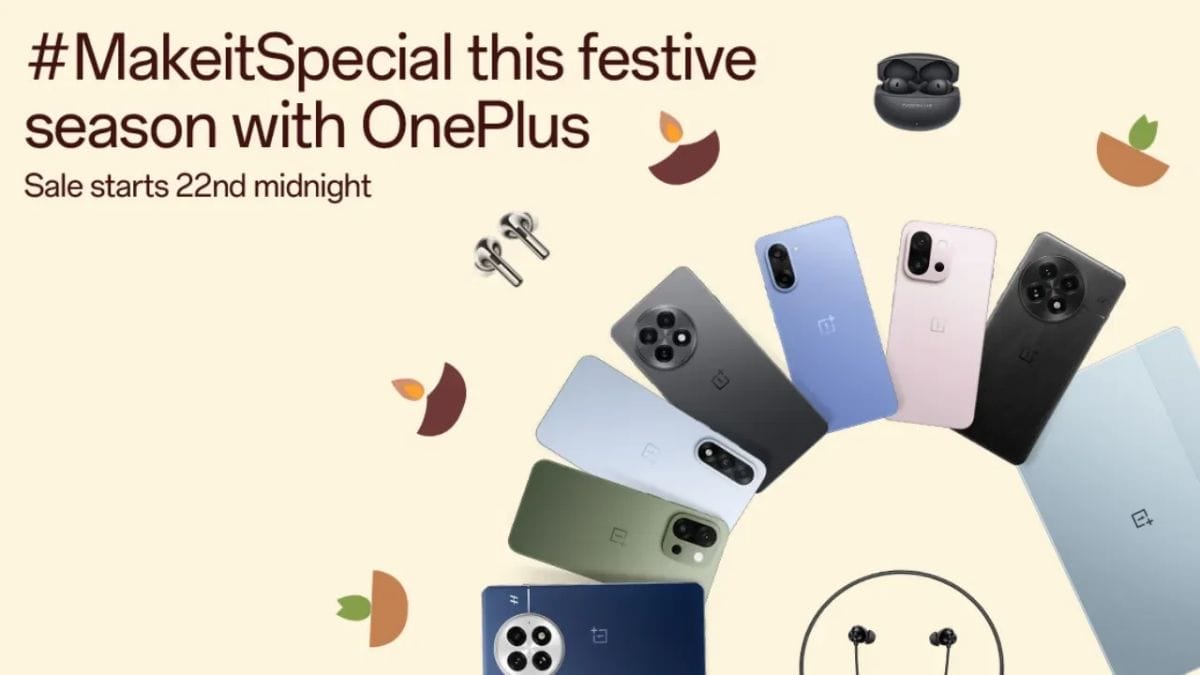 OnePlus Diwali Offers: OnePlus 15R से Nord CE6 Lite तक, दिवाली पर मिल रहे बड़े ऑफर